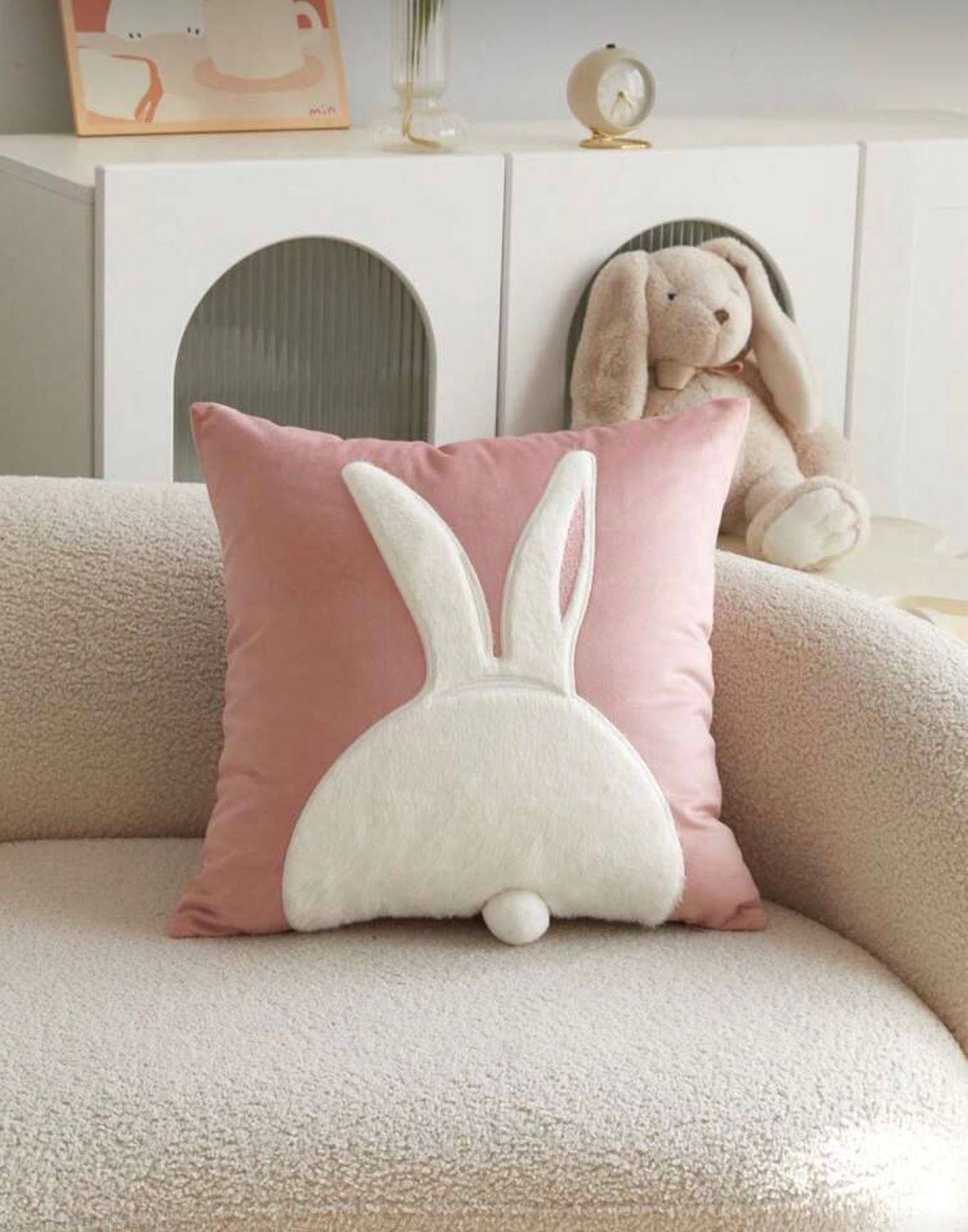 Poszewka na poduszkę 45x45cm Zajączek