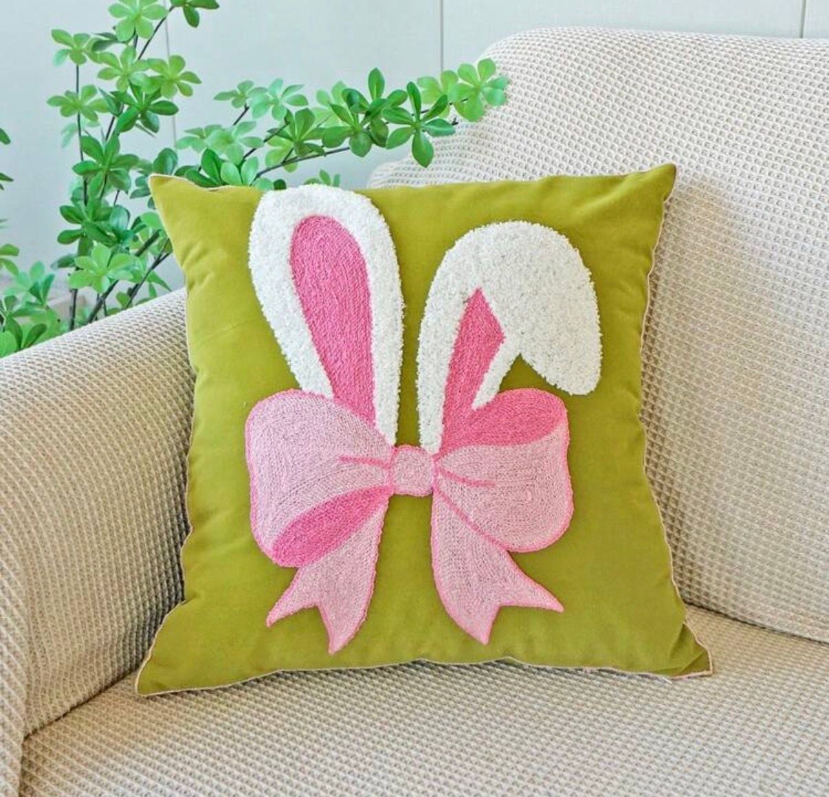 Poszewka na poduszkę 45x45cm Zajączek