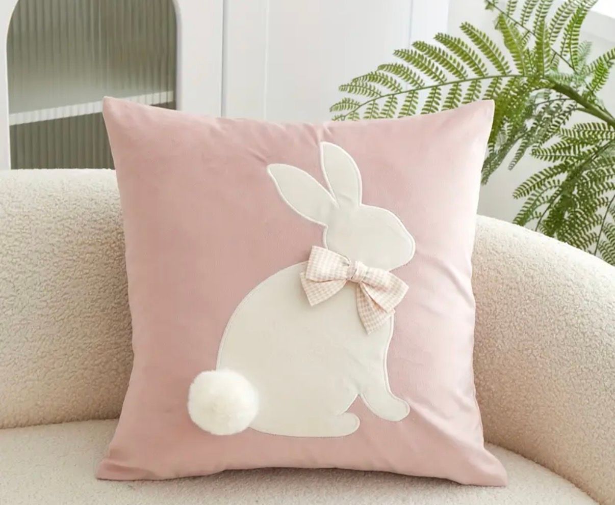 Poszewka na poduszkę 45x45cm Zajączek