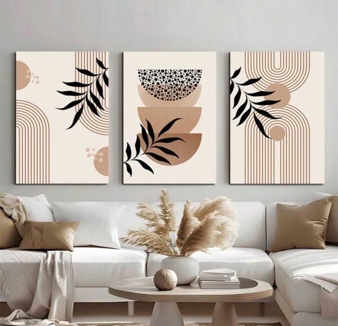 3 x PLAKAT 40X60 ZESTAW OBRAZÓW PLAKATÓW KSZTAŁTY KOŁO LINIE