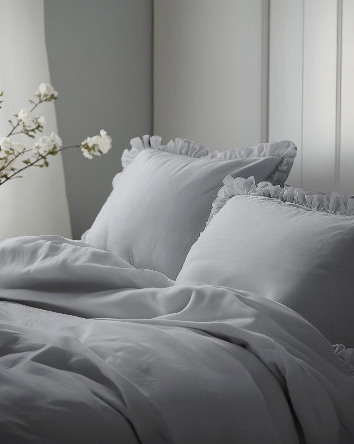 Pościel Perkal 220x200cm Szary