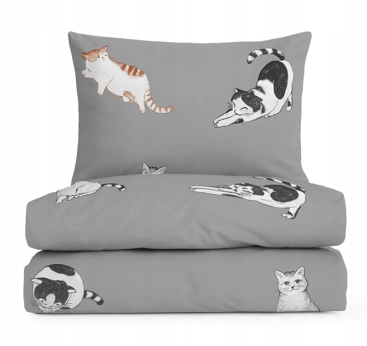 Pościel w koty 140x200cm