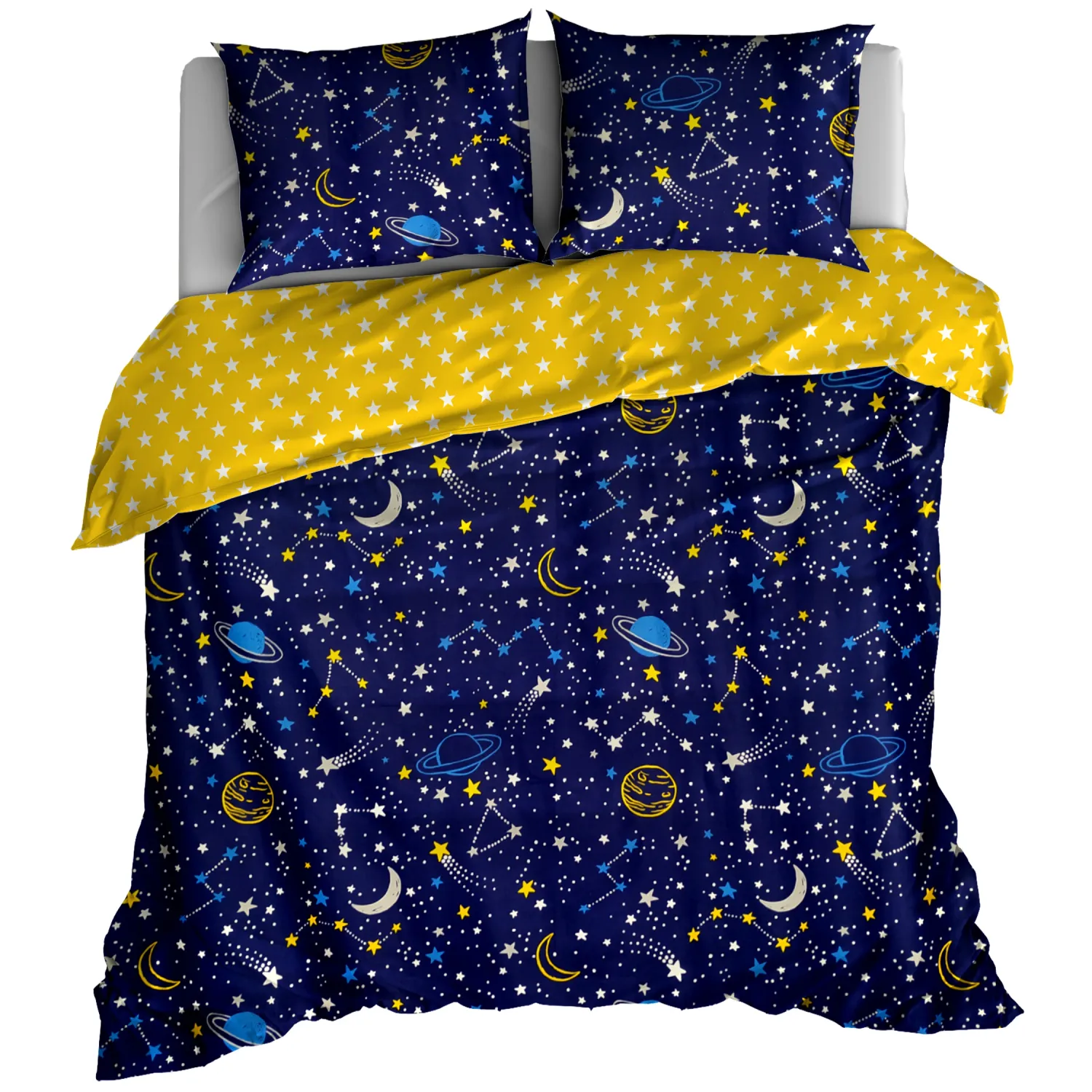 Pościel bawełniana Kosmos 160x200