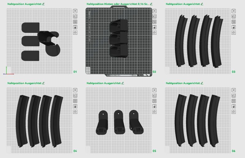 AutoDart Kamera-Halterungen – 3D-Druck Set
