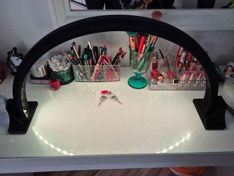 LED Beauty Bogen – 3D gedruckt (PLA, Wunschfarbe)