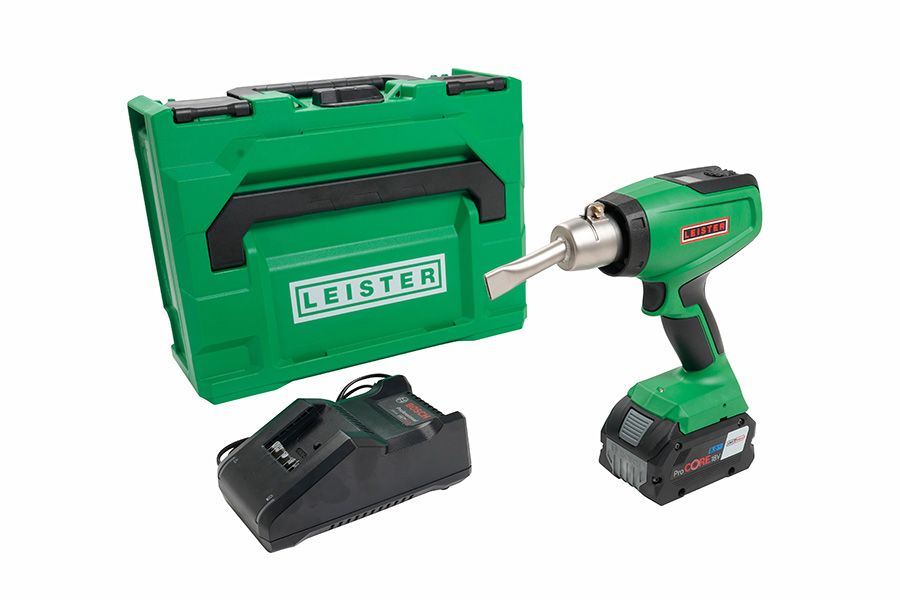 Leister NEXHEAT 300 A-LP – Akku-Heißluftgebläse 18 V / 600 W