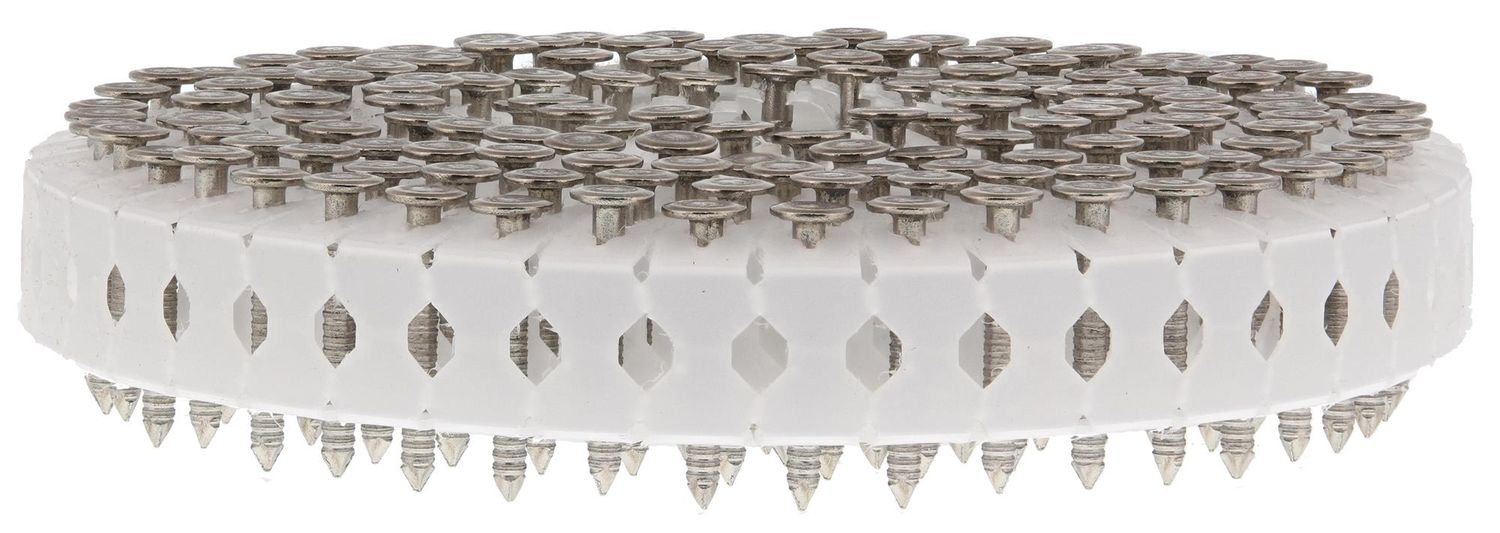 Coilnägel 0° GN 2,8x25 RS, feuerverzinkt, Vollkopf – Nutzungsklasse 3, Außenbereich, VPE 1200