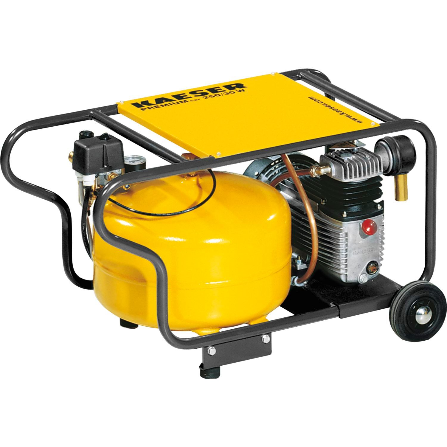 KAESER Handwerkerkompressor Premium Car 300/30W – Druckluftkompressor für Handwerk, Werkstatt und Baustelle