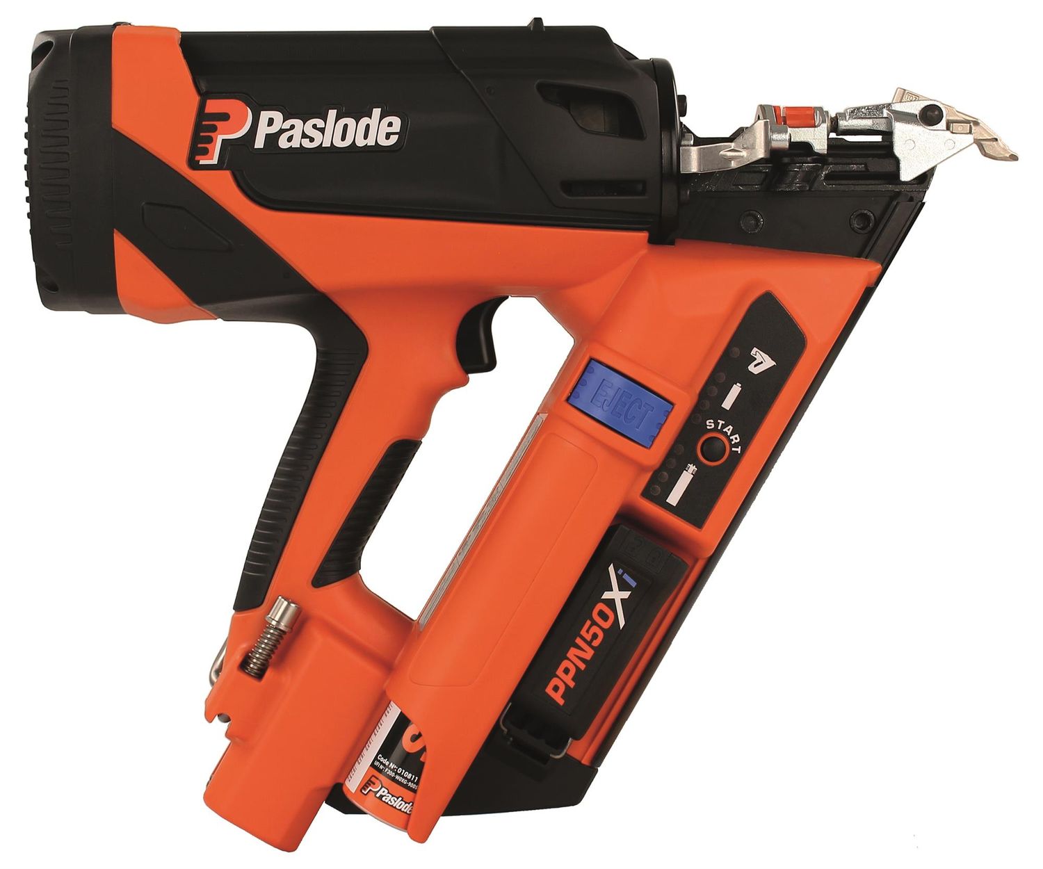 Paslode PPN50Xi – IMPULSE Ankernagler für 34° papiergebundene gehärtete Ankernägel, 35–50 mm