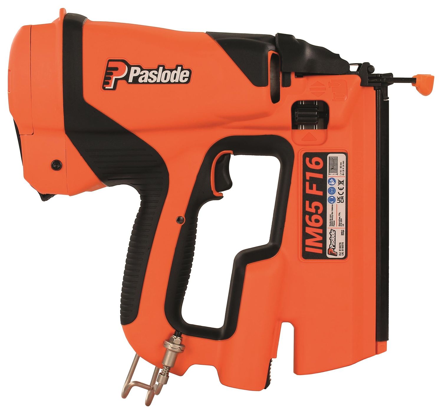 Paslode IM65 F16 – IMPULSE® Stiftnagler für 0° magazinierte F16-Stauchkopfnägel, 16–64 mm