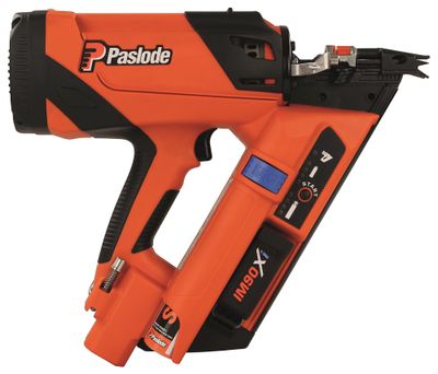 Paslode IM90Xi – Impuls-Streifennagler 34° (50–90 mm, papiergebunden)