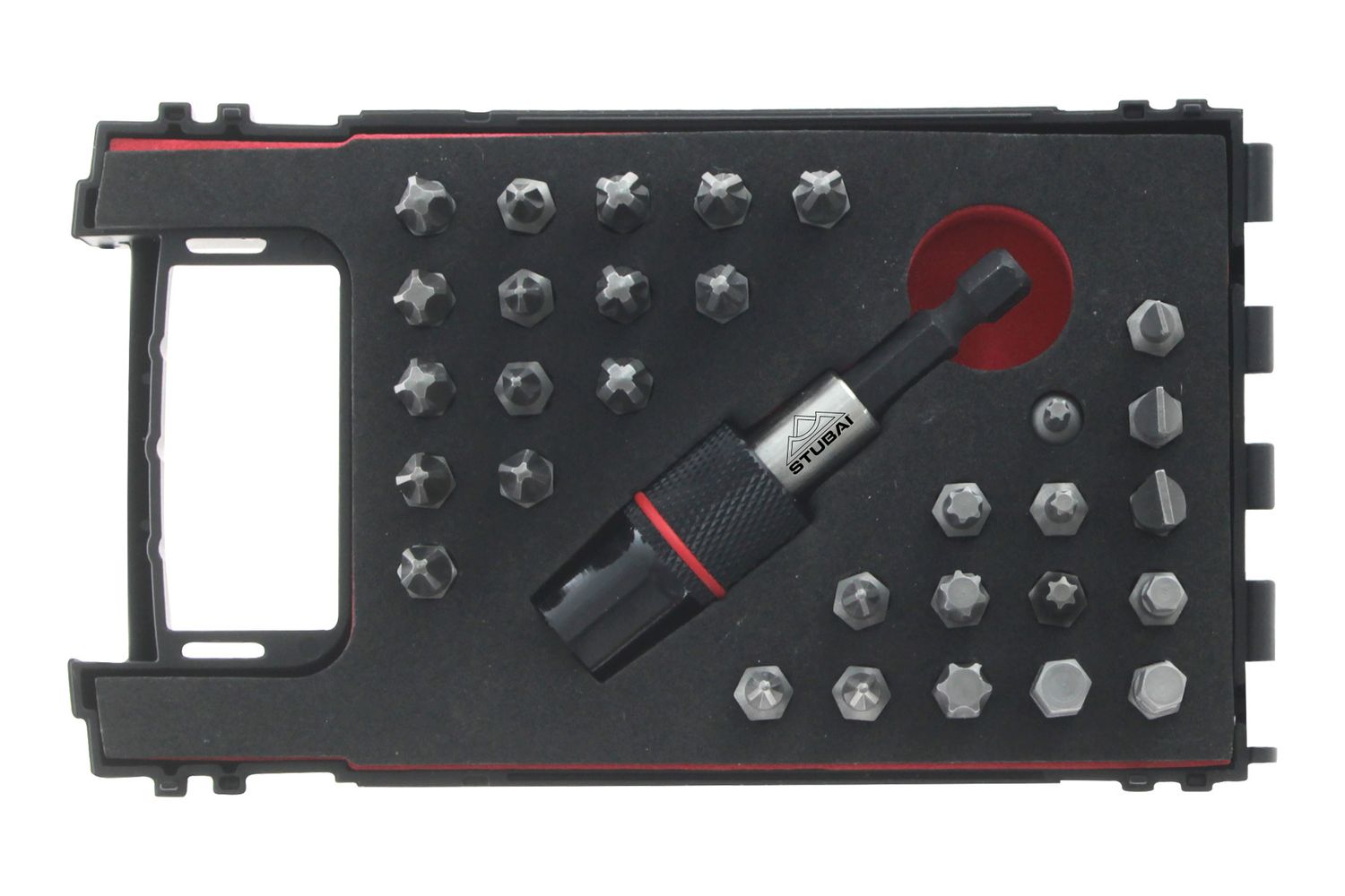 Profi Bitset Master 31-teilig – Bit-Set mit Magnethalter TWIN