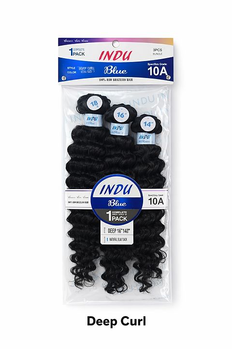 Amy INDU Blue 10A Deep Wave 3pcs
