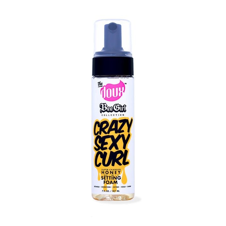 The Doux Bee Girl Crazy Sexy Curl Honey Setting Foam 7oz