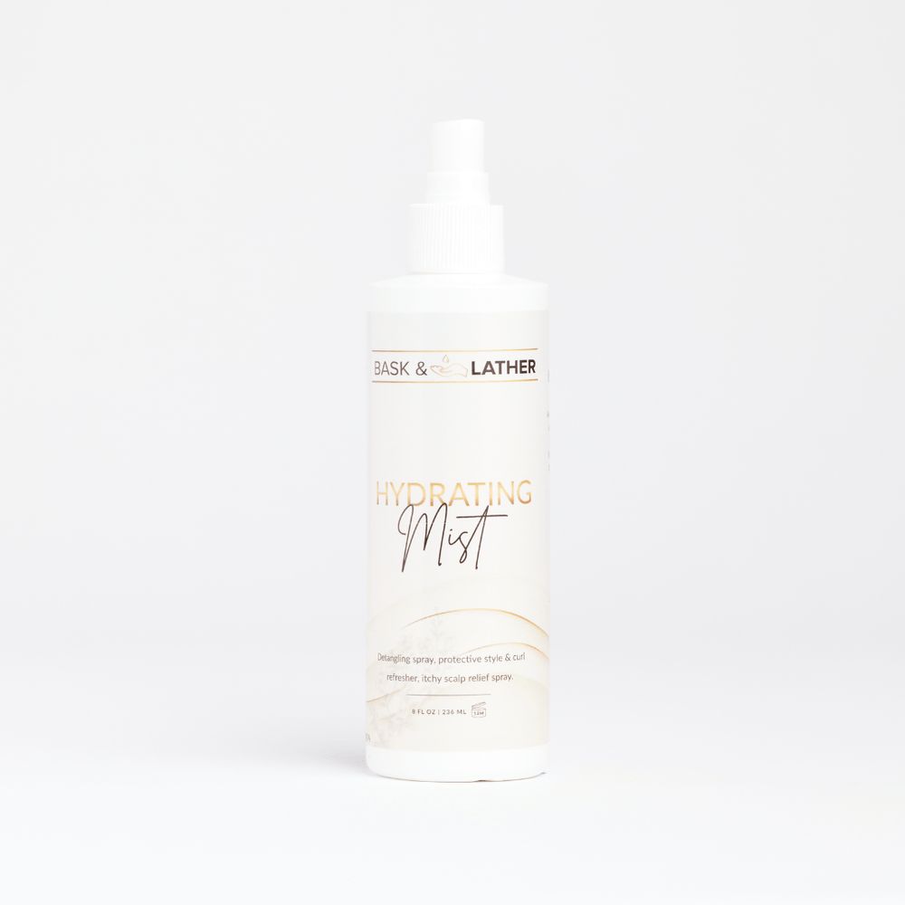 Bask &amp; Lather Hydrating Hair Mist 8oz