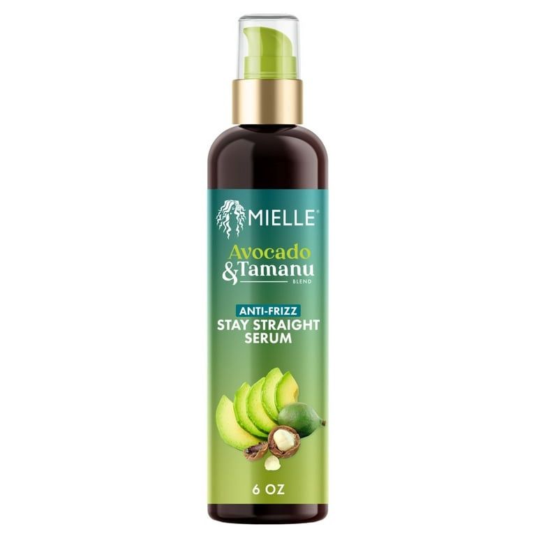 Mielle Avocado &amp; Tamanu Anti-Frizz Stay Straight Serum 6oz