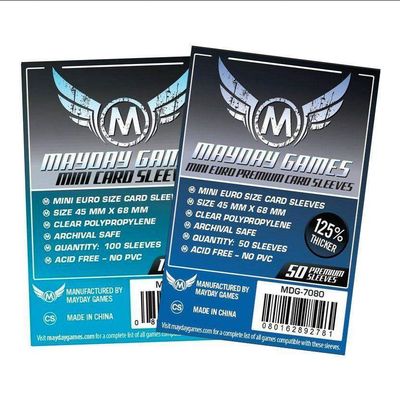 Mayday Sleeves 45x68mm