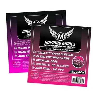 Mayday Sleeves 70x70mm