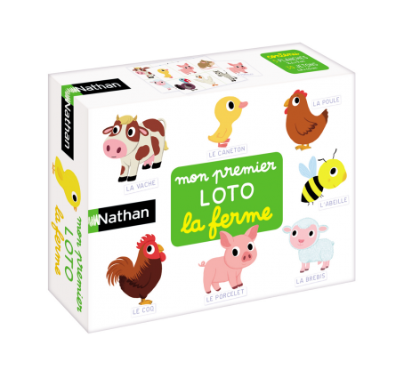 Nathan mon premier loto la ferme