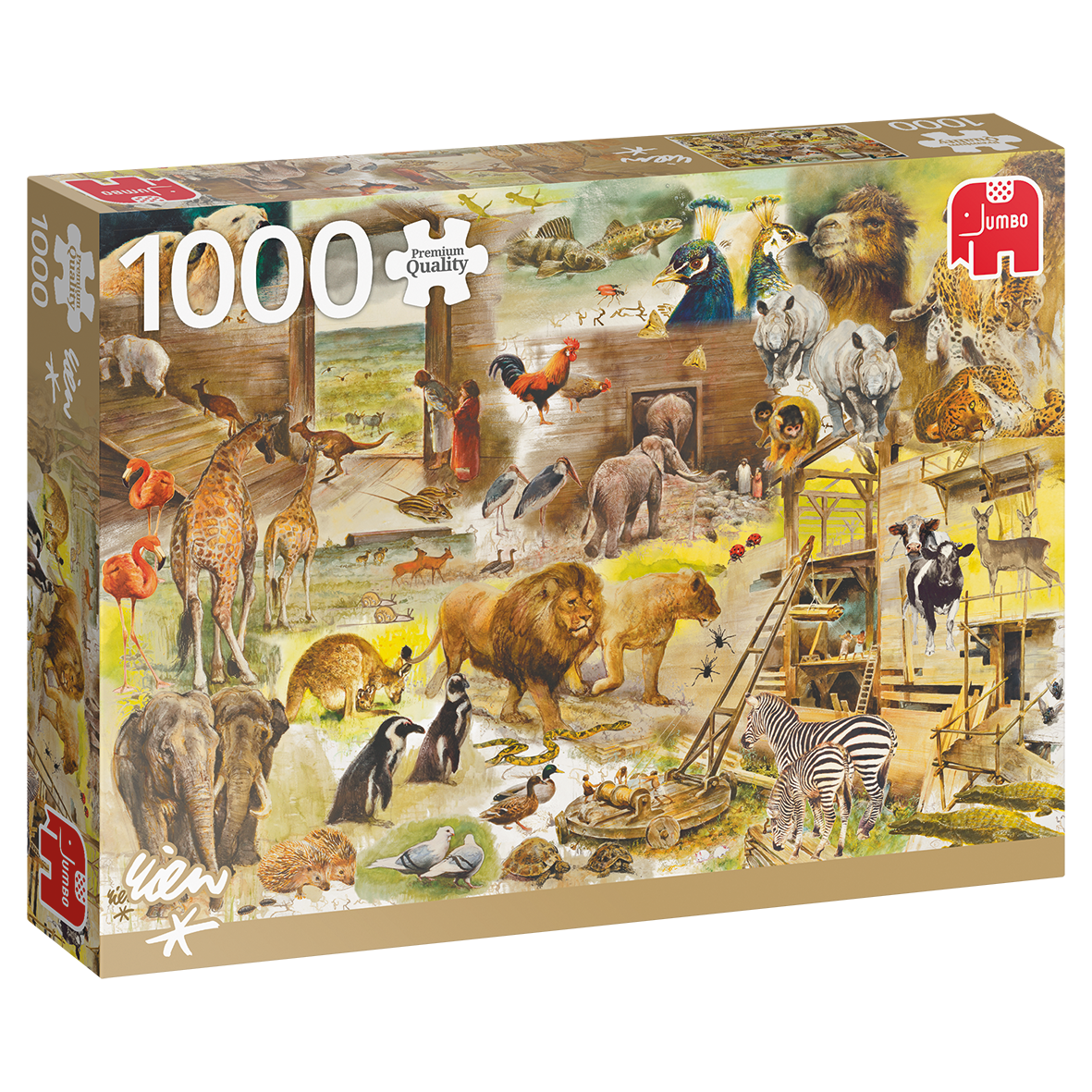 Jumbo 1000 - La construction de l'arche de Noé