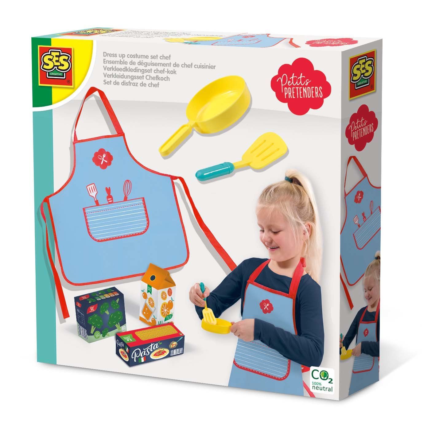 SES- ensemble de déguisement de chef cuisinier