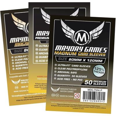 Mayday Sleeves 80x120mm