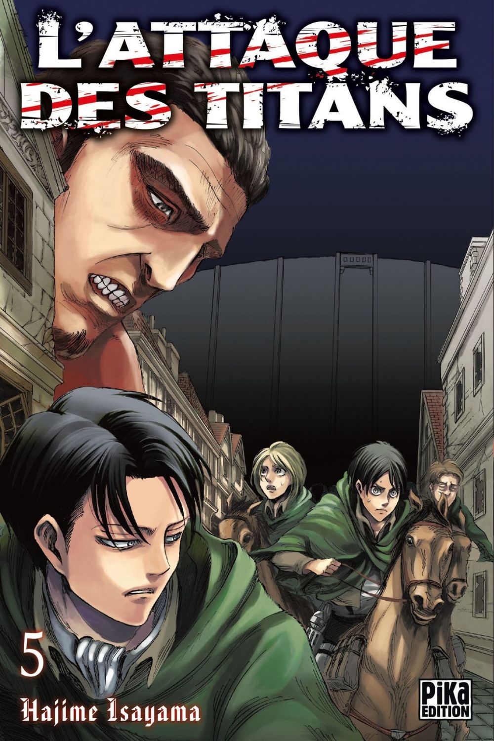 Manga - L'Attaque des Titans Tome 05