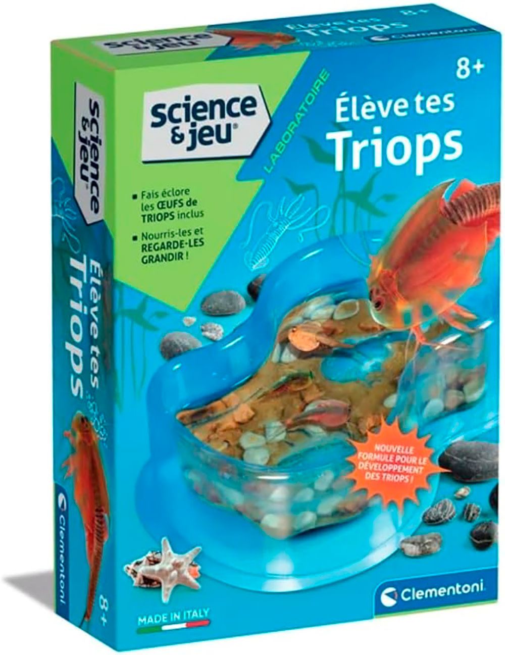 Clementoni - Science &amp; Jeu - Élève tes Triops