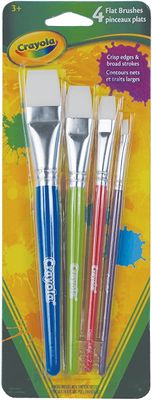 Crayola - Pinceaux Plats