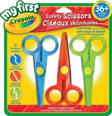 Crayola 3 ciseaux sécuritaires