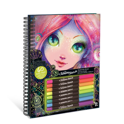 Nebulous Stars - Livre de coloriage à pages noires
