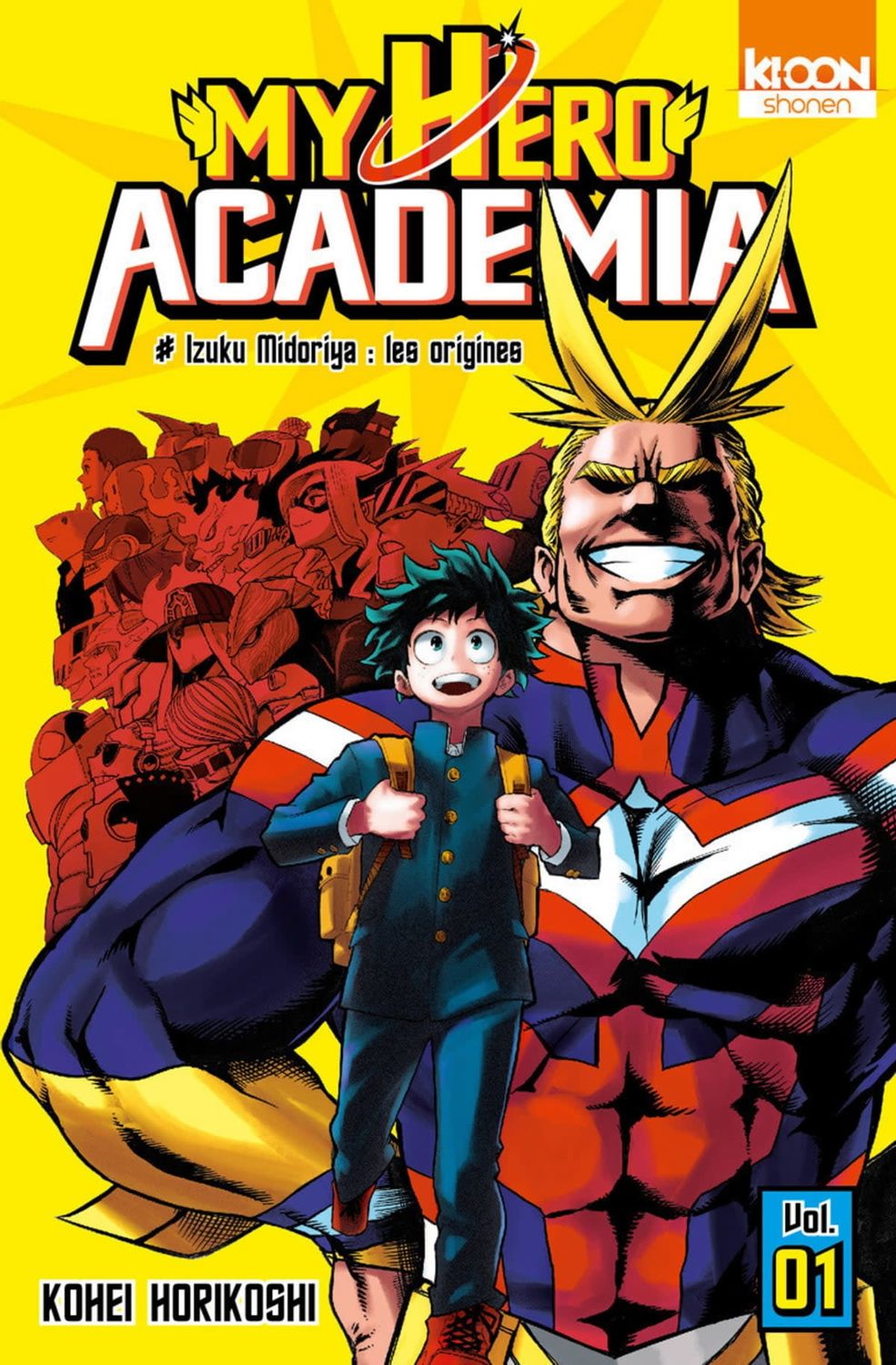 Manga - My Hero Academia Tome 01