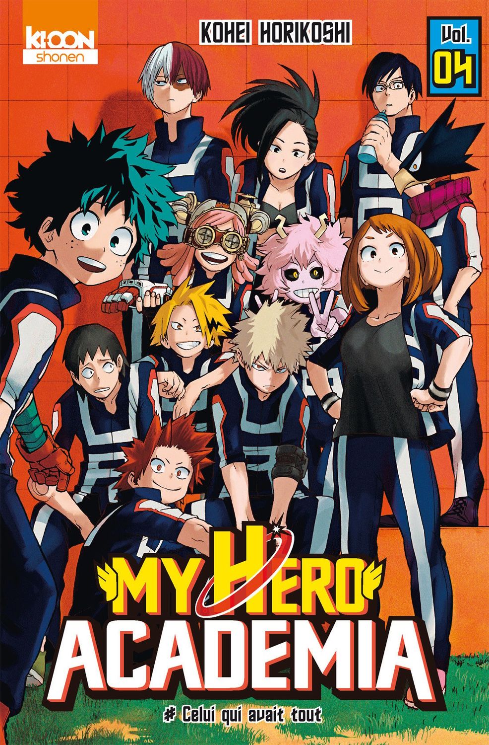 Manga - My Hero Academia Tome 04