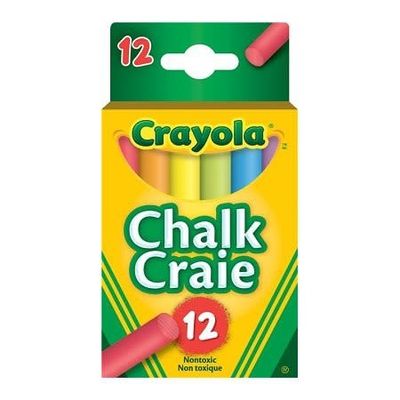 Crayola- 12 craies de couleur
