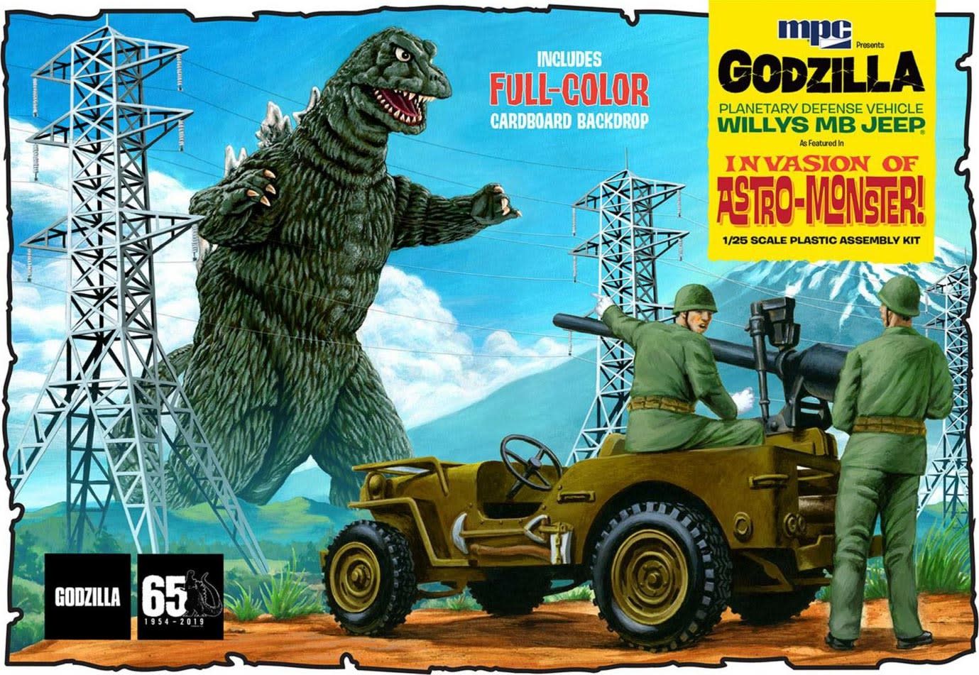 MPC - Godzilla Army Jeep