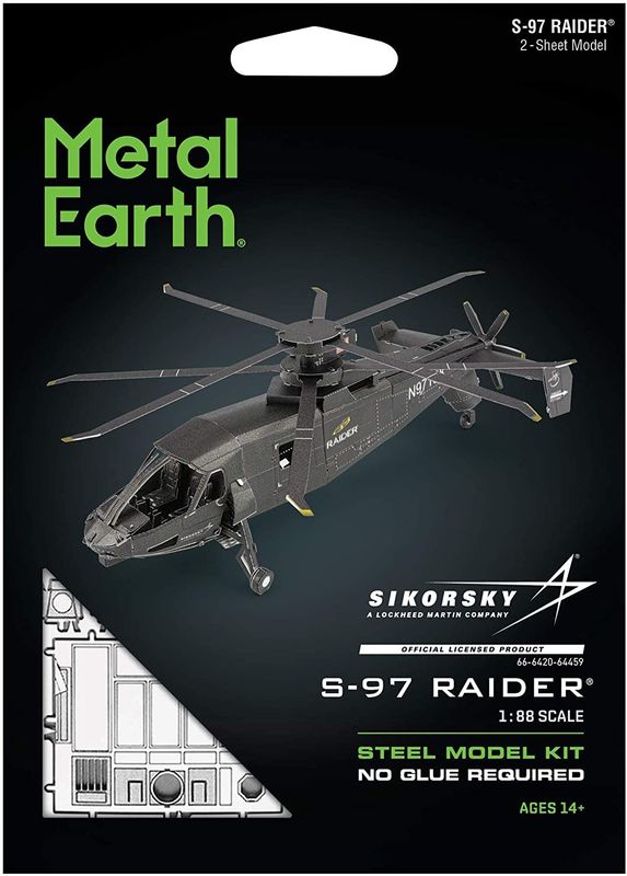 Metal Earth- S-97 Raider hélicoptère
