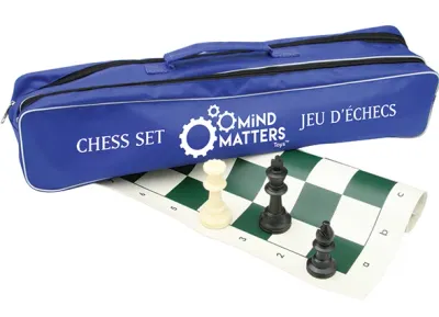 Jeu d'échecs sac bleu