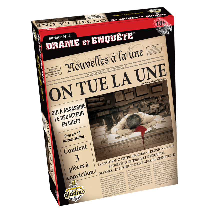 Drame et Enquête - On tue la une