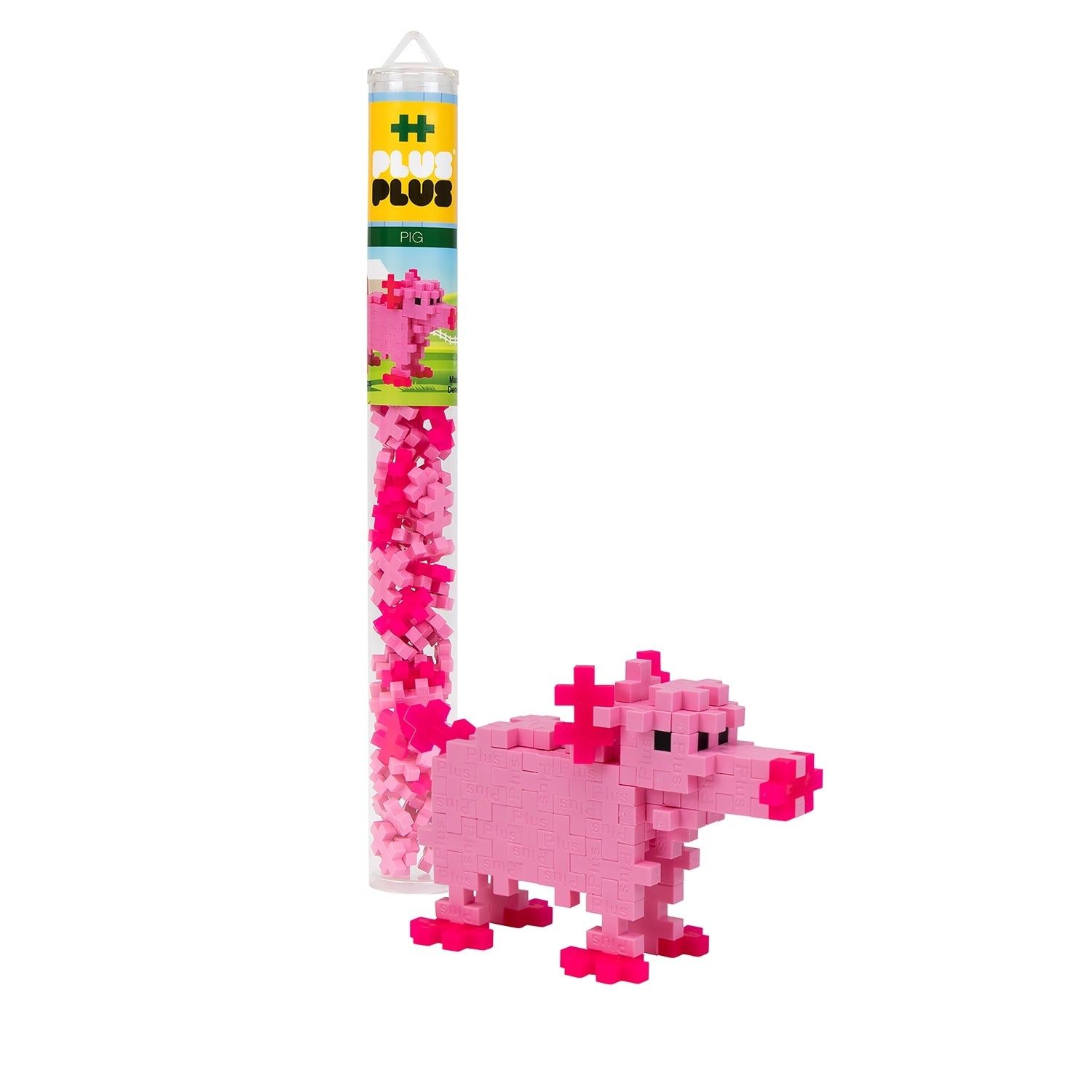 Plus-Plus Tube - Cochon