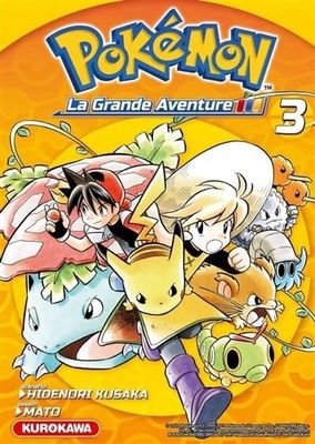 Manga - Pokémon la Grande Aventure  Tome 03