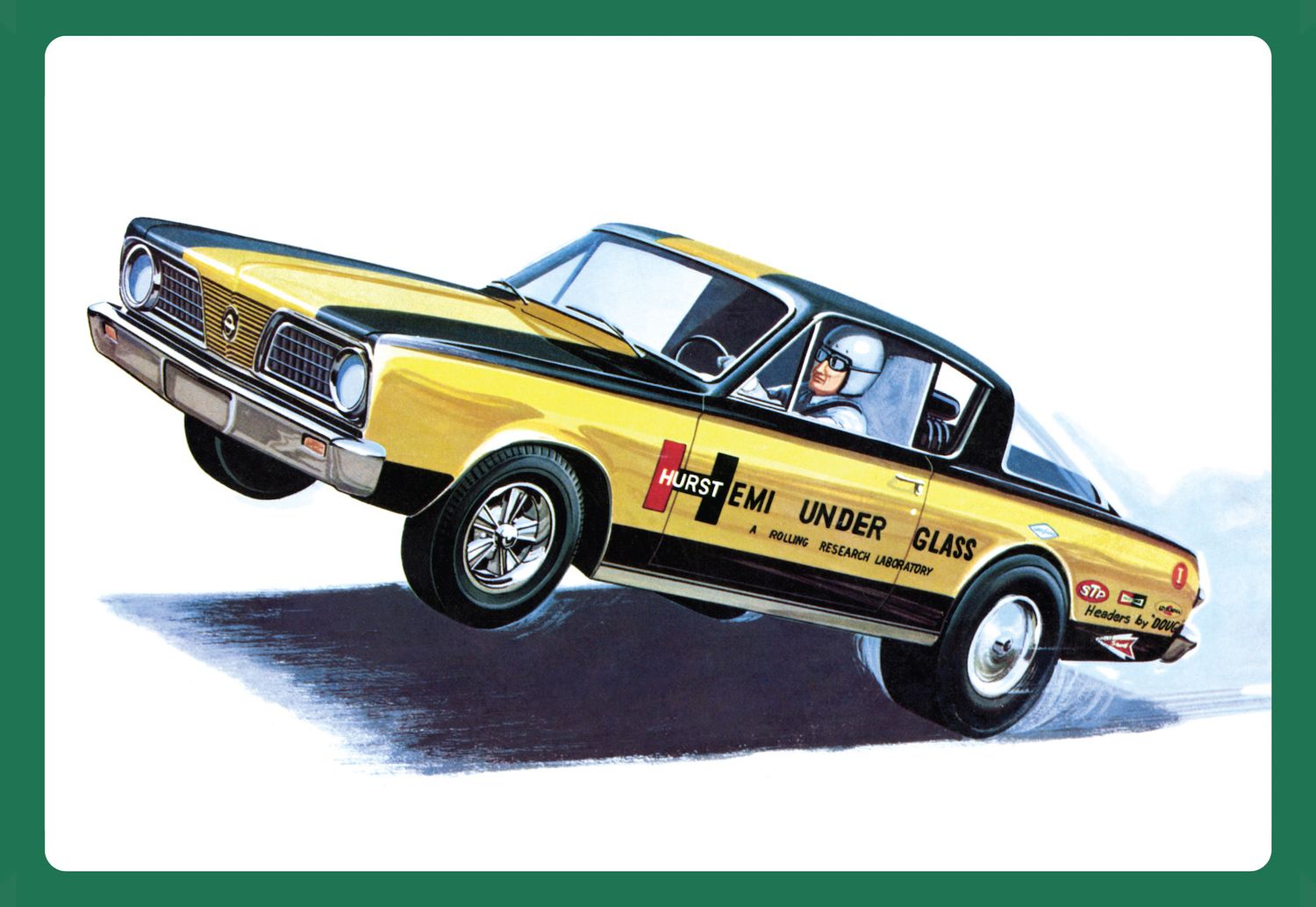 AMT- 1966 Plymouth Barracuda "Hemi Under Glass"
