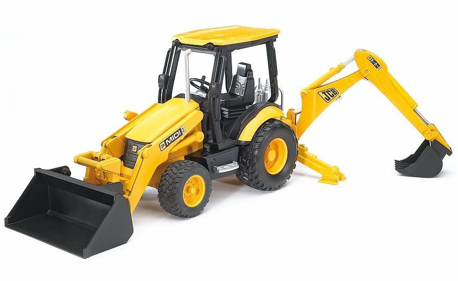 Bruder 02427 - Chargeuse-pelleteuse JCB MIDI CX