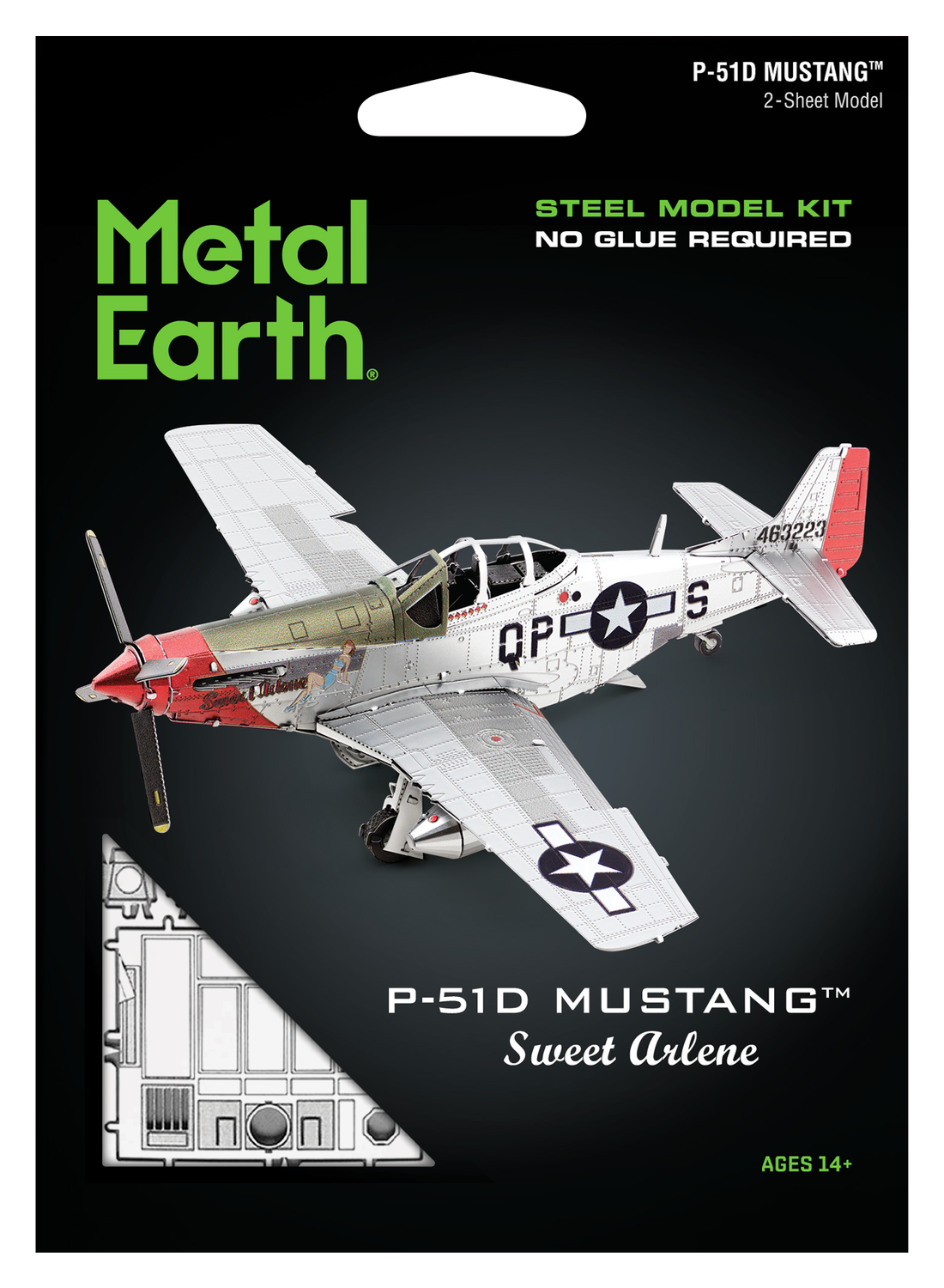 Metal Earth - P-51D Mustang Sweet Arlene