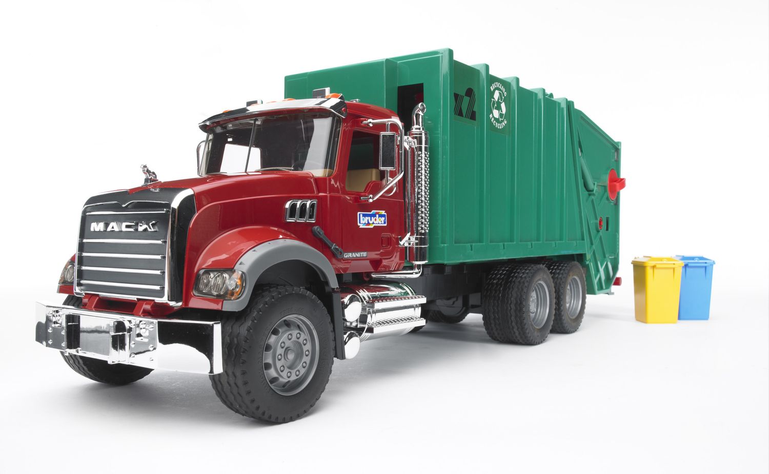 Bruder 02812 - Camion poubelle MACK Granite
