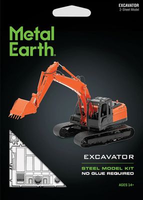 Metal Earth - Excavator (Orange)