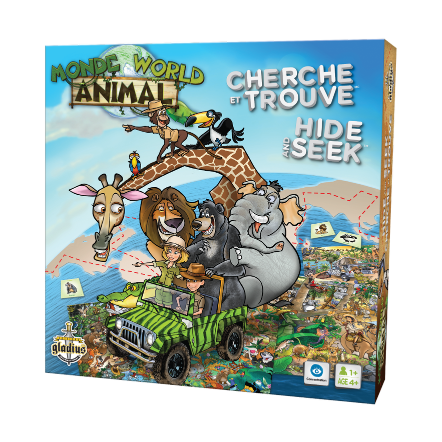 Cherche et trouve - Monde animal