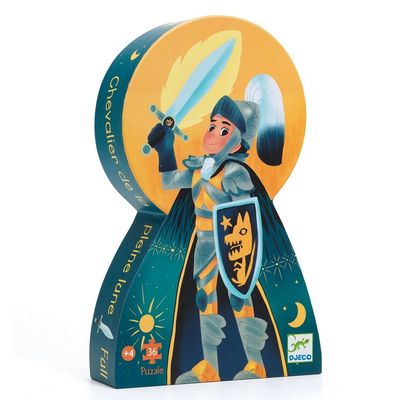 Puzzle silhouette 36 - Le chevalier de la pleine lune
