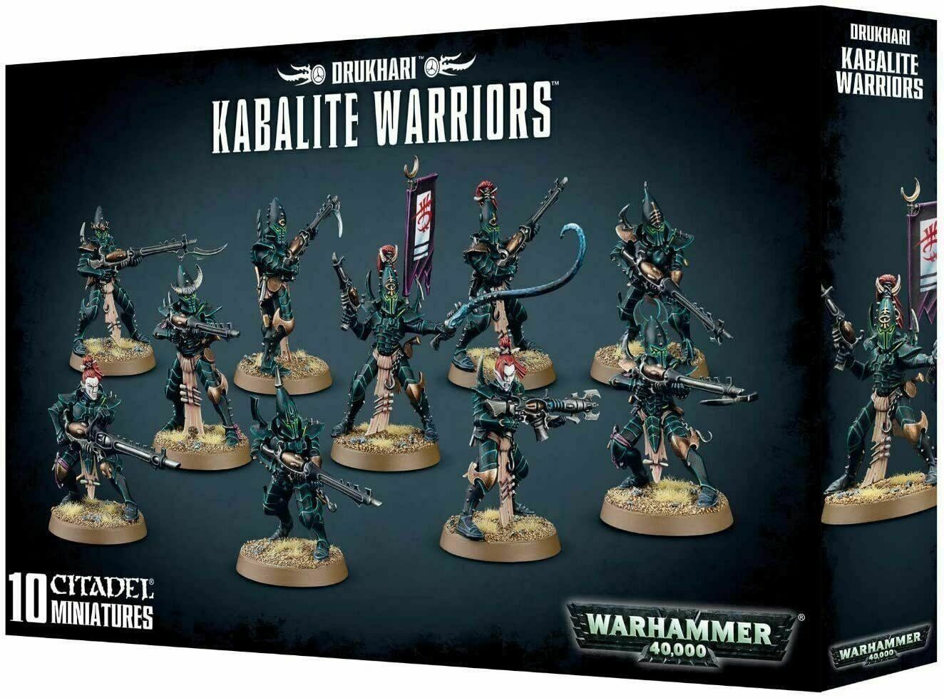 W40K- Drukhari Kabalite Warriors