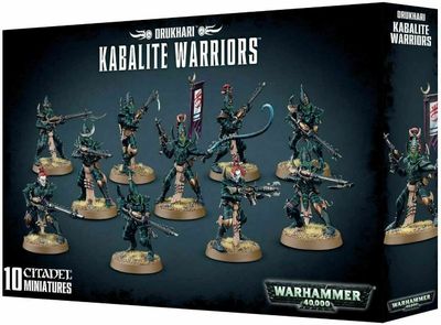 W40K- Drukhari Kabalite Warriors