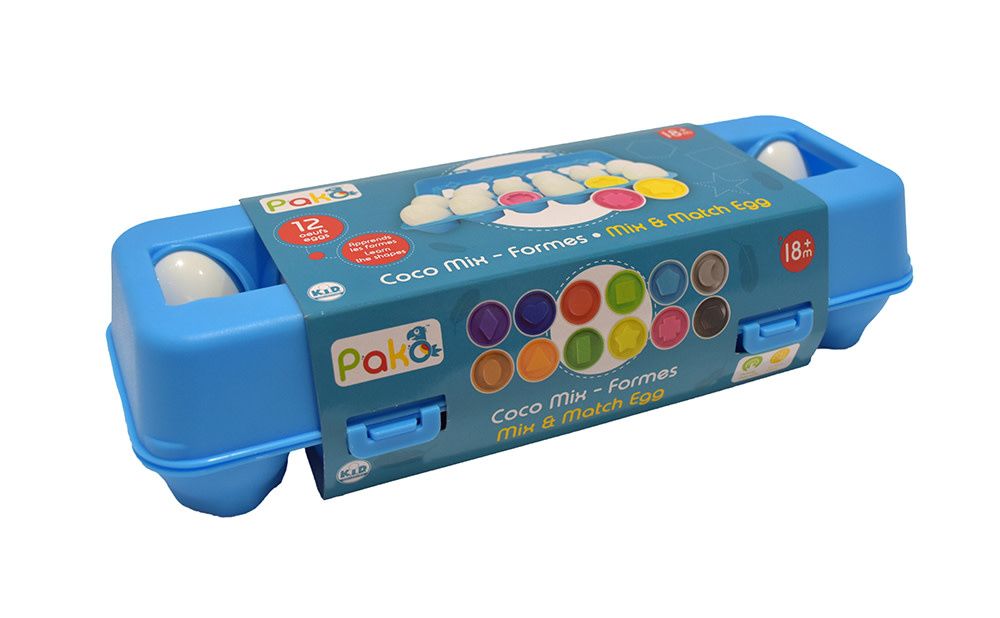 Pakö - Coco Mix Formes 12 pièces